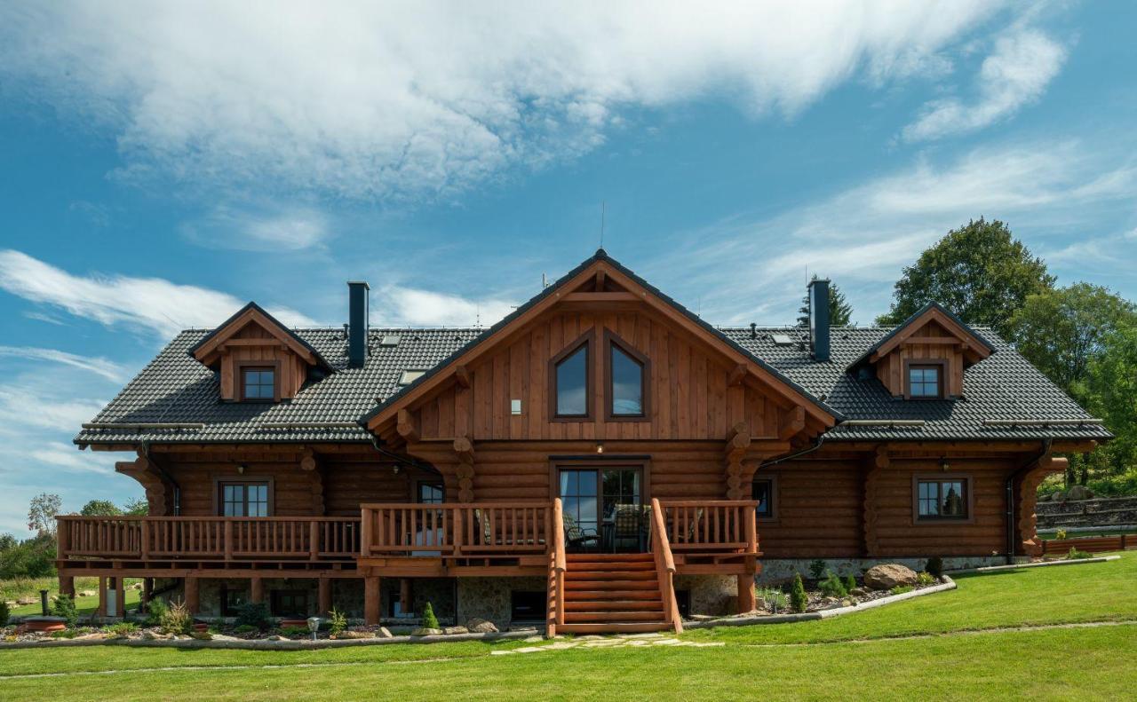 Apartmány Srub Výtoňka Lipno Přední Výtoň Kültér fotó