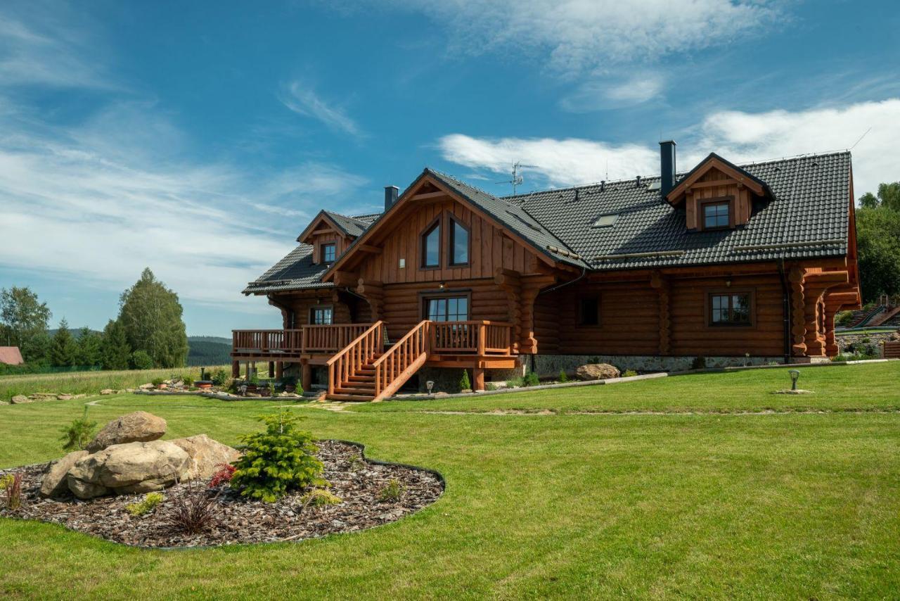 Apartmány Srub Výtoňka Lipno Přední Výtoň Kültér fotó