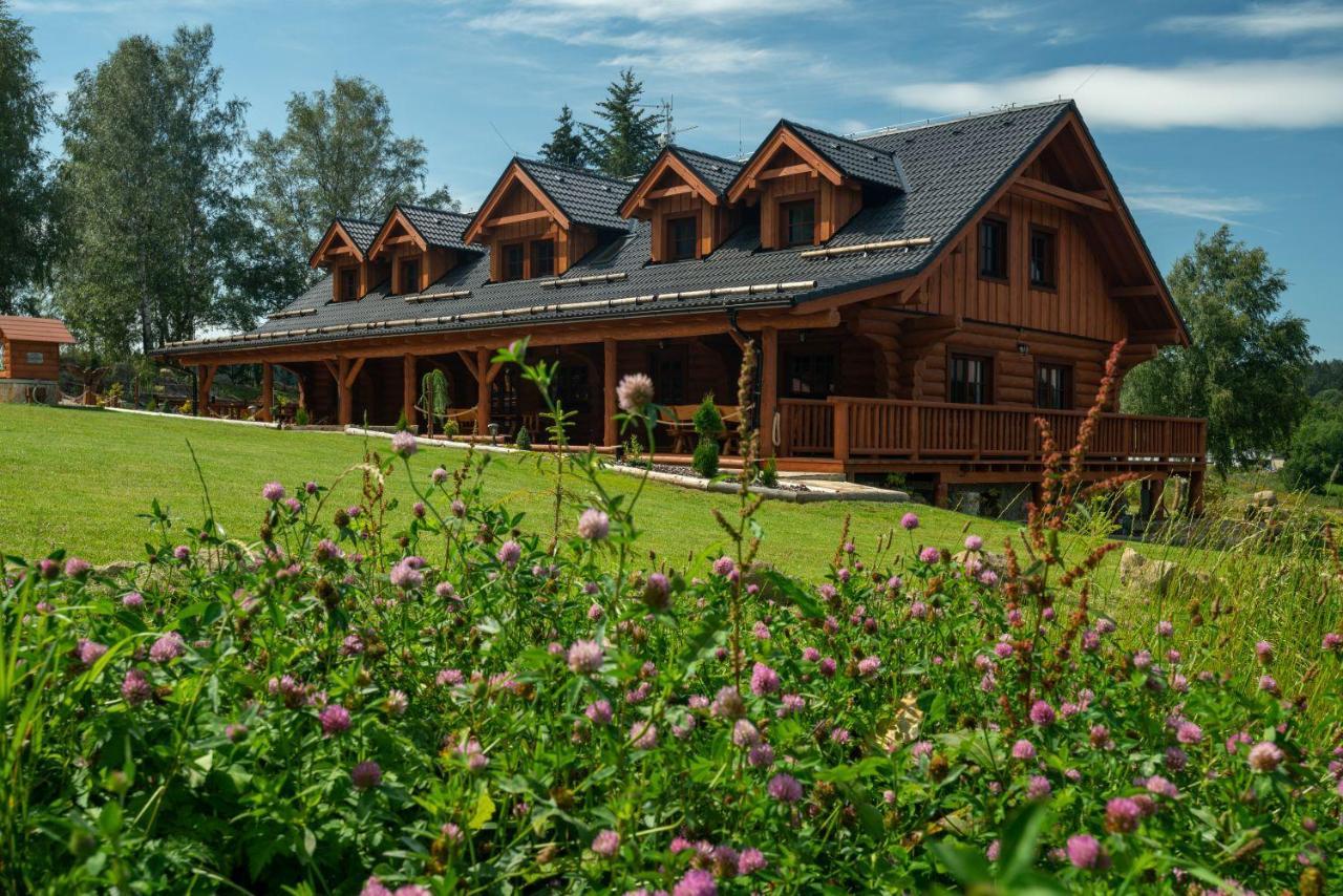 Apartmány Srub Výtoňka Lipno Přední Výtoň Kültér fotó