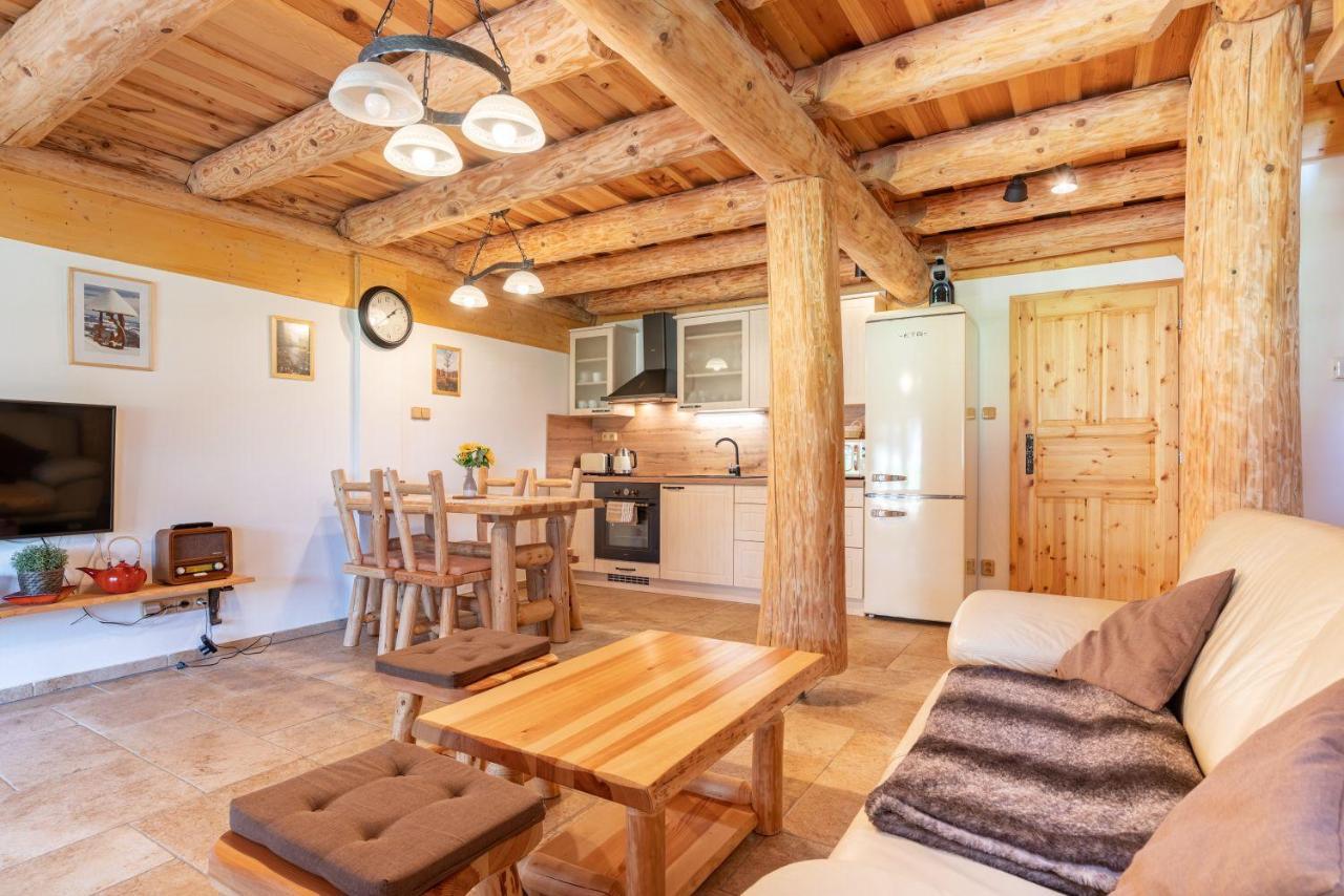 Apartmány Srub Výtoňka Lipno Přední Výtoň Kültér fotó