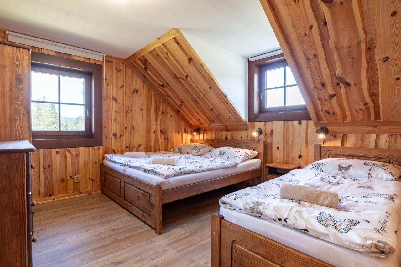 Apartmány Srub Výtoňka Lipno Přední Výtoň Kültér fotó