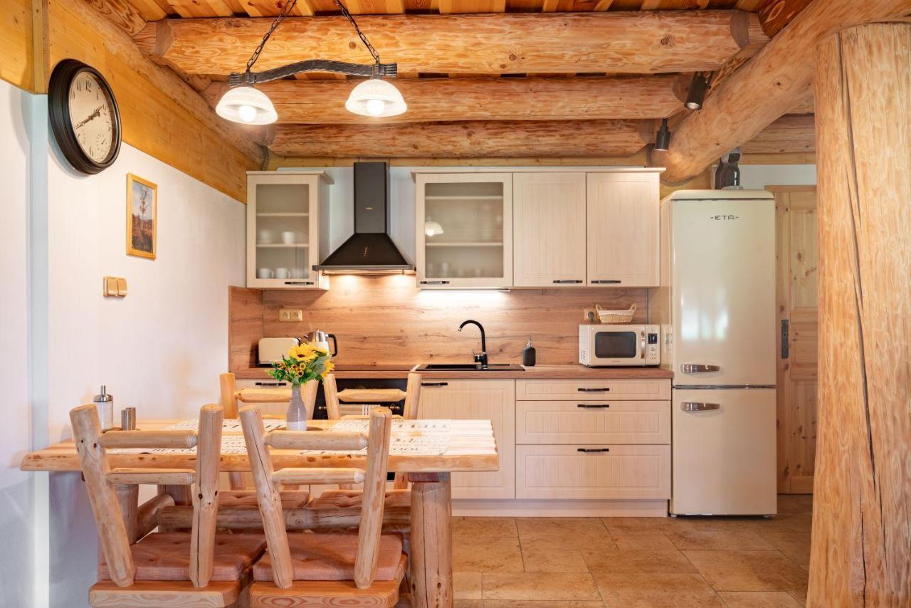 Apartmány Srub Výtoňka Lipno Přední Výtoň Kültér fotó