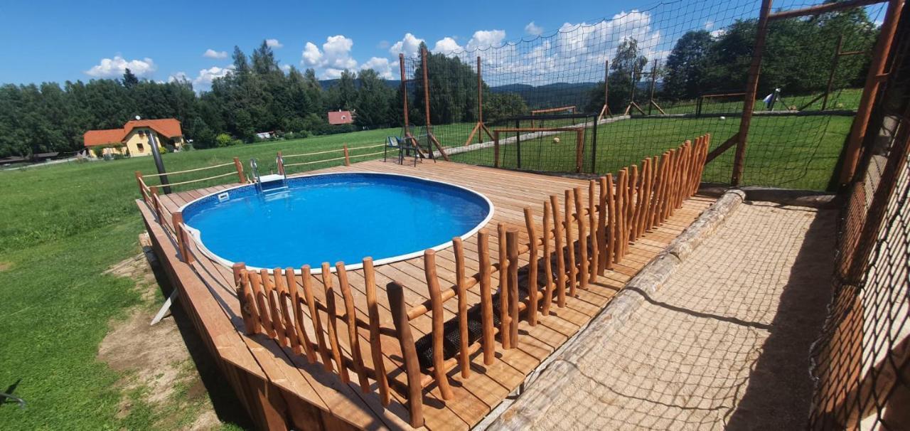 Apartmány Srub Výtoňka Lipno Přední Výtoň Kültér fotó
